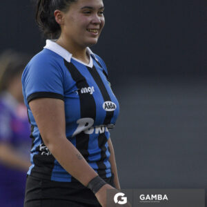 Yamila Vico, de Liverpool. Torneo Clasificatorio de Primera División. Estadio Charrúa.