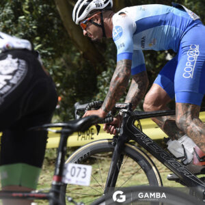 Yhordan Murias, de Sportivo Olimpia de Melo: 79ª Vuelta Ciclista del Uruguay. Pista de Ciclismo Walter Moyano.
