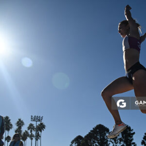 Sofía Ingold. Campeonato Nacional de Atletismo. Pista Darwin Pineyrúa.