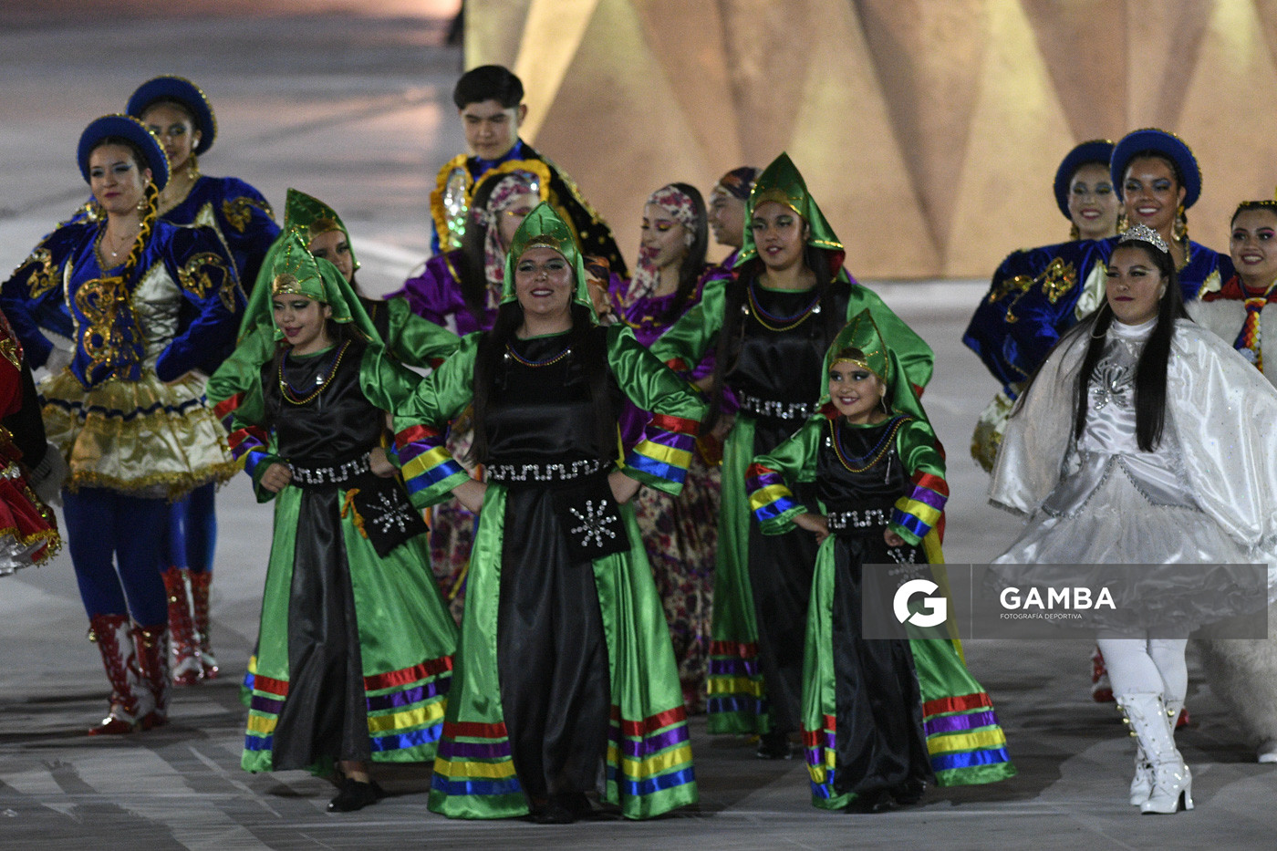 Ceremonia Inaugural de los Juegos Panamericanos Santiago 2023. Estadio Nacional Julio Martínez.