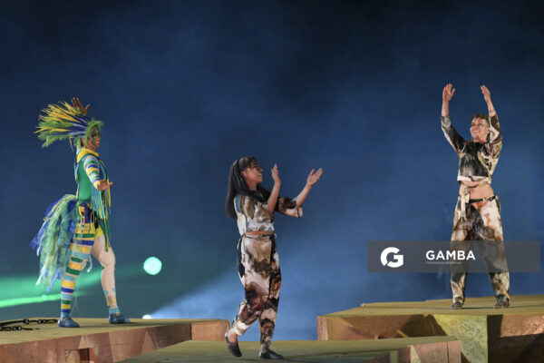 Ceremonia Inaugural de los Juegos Panamericanos Santiago 2023. Estadio Nacional Julio Martínez.
