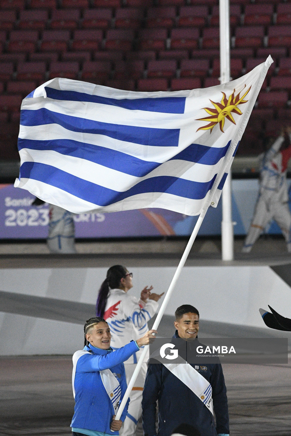 Ceremonia Inaugural de los Juegos Panamericanos Santiago 2023. Estadio Nacional Julio Martínez.
