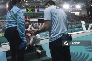 Maria Grippoli, Juegos Panamericanos Santiago 2023. Estadio Nacional Julio Martínez.