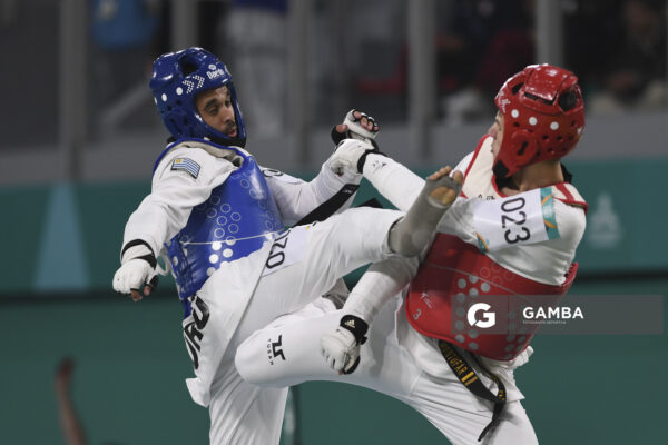 Federico Gonzalez,  Juegos Panamericanos Santiago 2023. Estadio Nacional Julio Martínez.