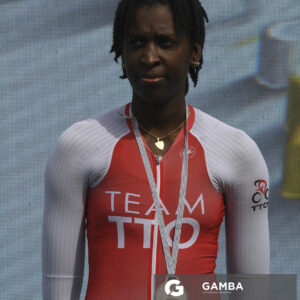Teniel Campbell (TTO), Campeonato Panamericano de Ciclismo. Rambla Lorenzo Batlle.