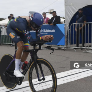 Rodrigo Contreras Pinzón (COL),  Campeonato Panamericano de Ciclismo. Rambla Lorenzo Batlle.