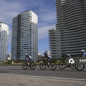 Valeria Vargas (COL), Campeonato Panamericano de Ciclismo. Rambla Lorenzo Batlle.