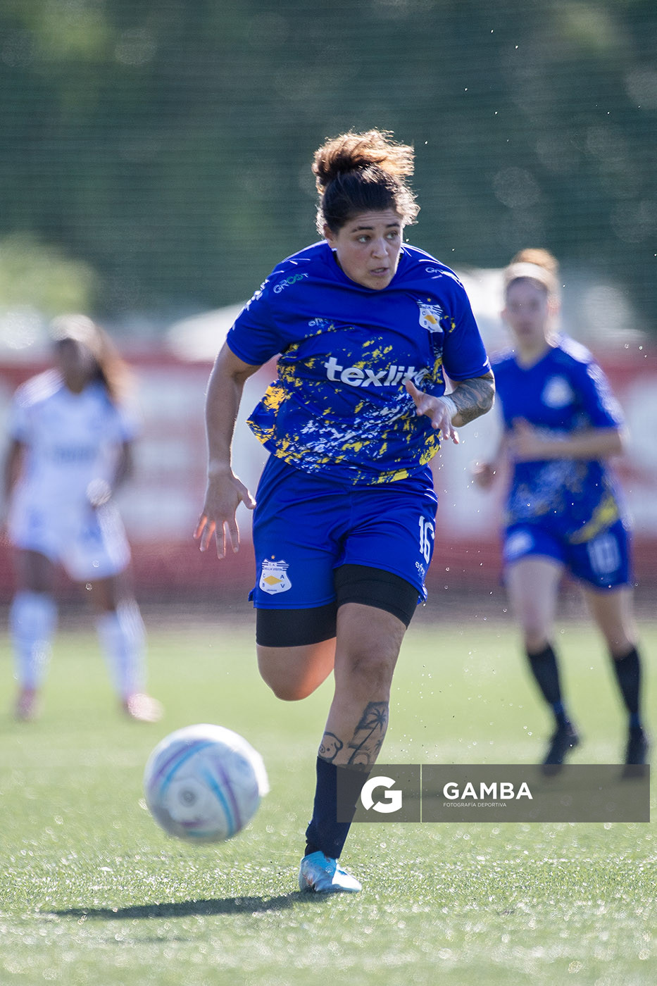 Carolina Maguna, de Bella Vista. Campeonato Uruguayo de Fútbol Femenino. Complejo Rentistas.