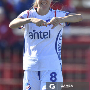 Sofía Oxandabarat, de Nacional. Campeonato Uruguayo de Fútbol Femenino. Complejo Rentistas.