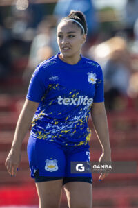 Tamara Vera, de Bella Vista. Campeonato Uruguayo de Fútbol Femenino. Complejo Rentistas.
