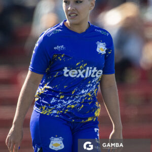 Tamara Vera, de Bella Vista. Campeonato Uruguayo de Fútbol Femenino. Complejo Rentistas.