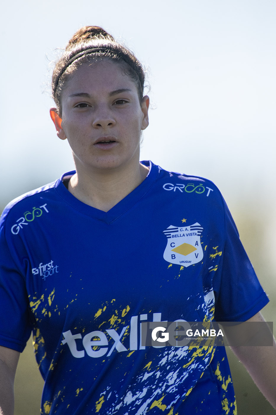 Cecilia Peraza, de Bella Vista. Campeonato Uruguayo de Fútbol Femenino. Complejo Rentistas.