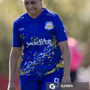 Viviana Castello, de Bella Vista. Campeonato Uruguayo de Fútbol Femenino. Complejo Rentistas.