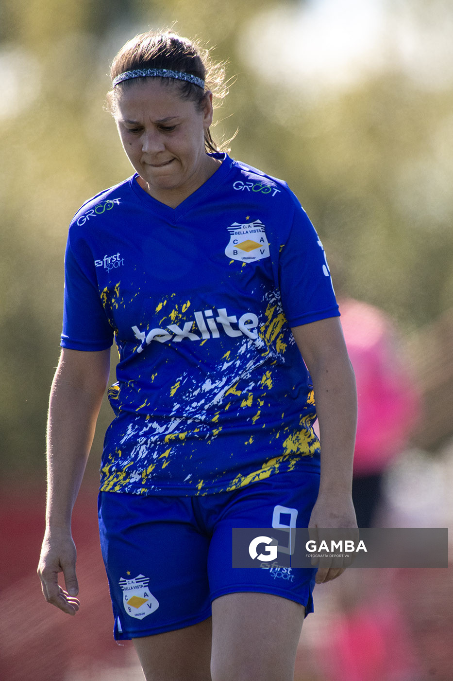 Viviana Castello, de Bella Vista. Campeonato Uruguayo de Fútbol Femenino. Complejo Rentistas.