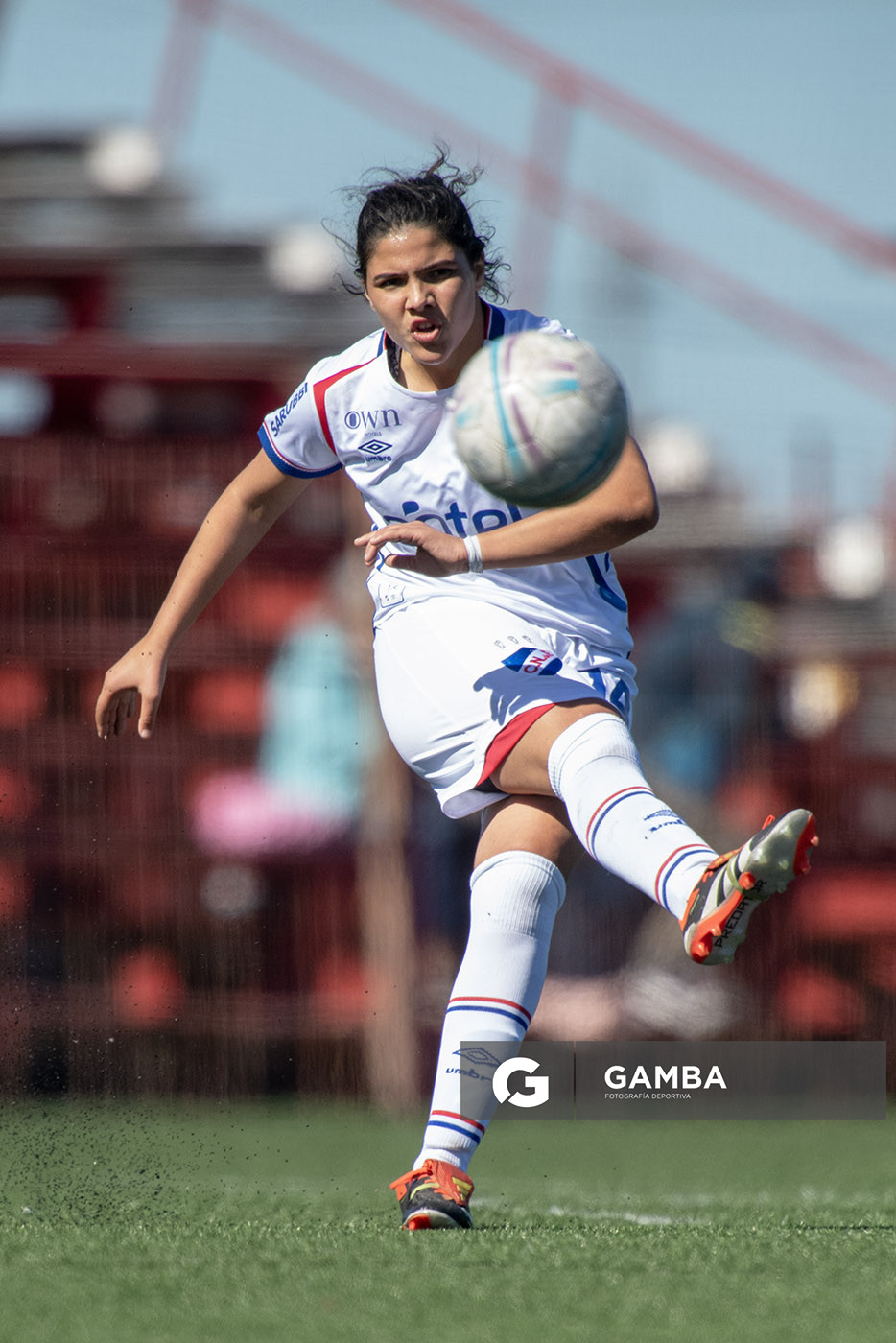 Faustina del Sur, de Nacional. Campeonato Uruguayo de Fútbol Femenino. Complejo Rentistas.