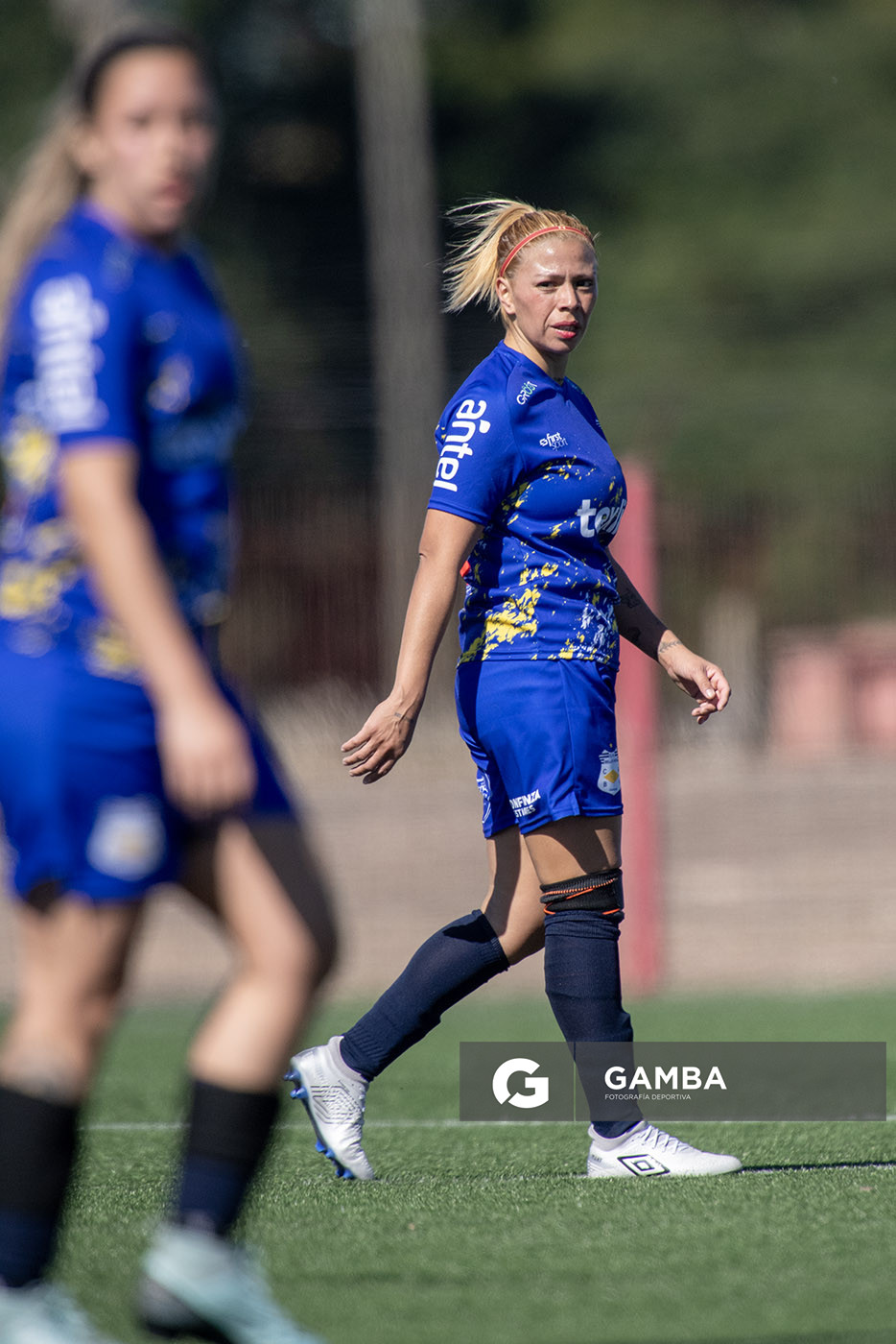 Sabrina Sarasúa, de Bella Vista. Campeonato Uruguayo de Fútbol Femenino. Complejo Rentistas.