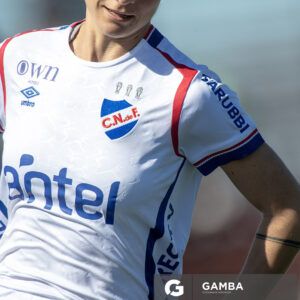 Yamila Dornelles, de Nacional. Campeonato Uruguayo de Fútbol Femenino. Complejo Rentistas.