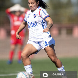Yaqueline Apraez, de Nacional. Campeonato Uruguayo de Fútbol Femenino. Complejo Rentistas.
