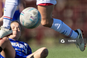 Paola Fitipaldi, de Nacional. Campeonato Uruguayo de Fútbol Femenino. Complejo Rentistas.