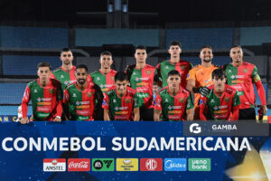 Titulares de Boston River. Copa Conmebol Sudamericana. Estadio Centenario.