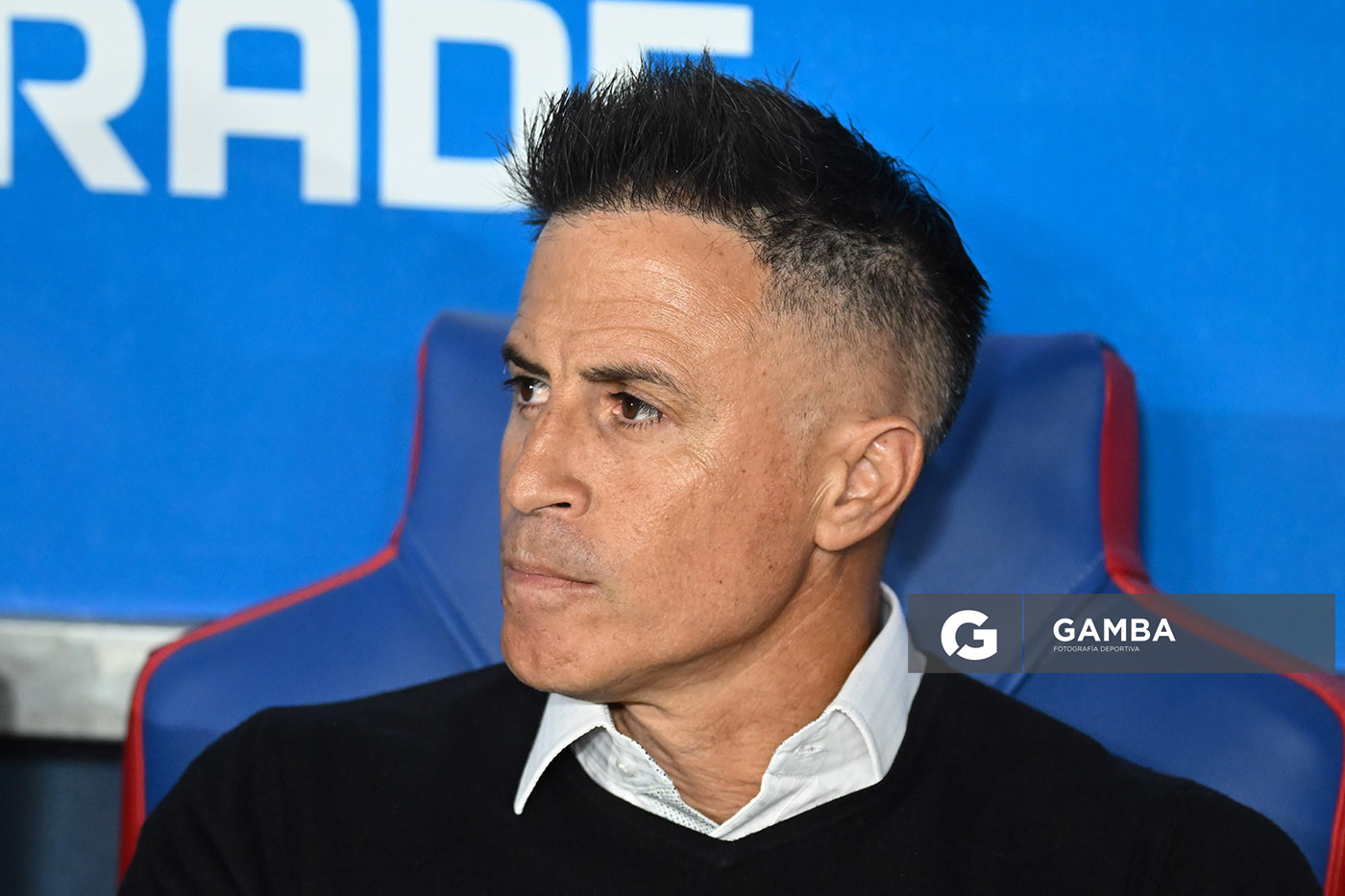 Pablo Peirano, director técnico de Nacional. Torneo Apertura – Liga AUF uruguaya 2025. Estadio Gran Parque Central.