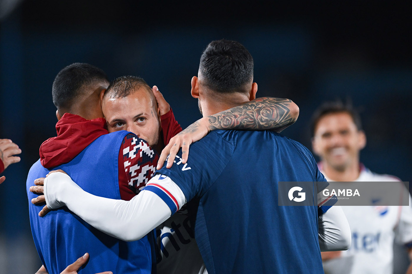 Nicolás López, de Nacional. Torneo Apertura – Liga AUF uruguaya 2025. Estadio Gran Parque Central.