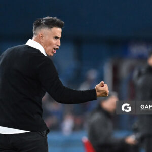 Pablo Peirano, director técnico de Nacional. Torneo Apertura - Liga AUF uruguaya 2025. Estadio Gran Parque Central.