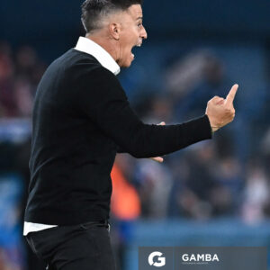 Pablo Peirano, director técnico de Nacional. Torneo Apertura - Liga AUF uruguaya 2025. Estadio Gran Parque Central.