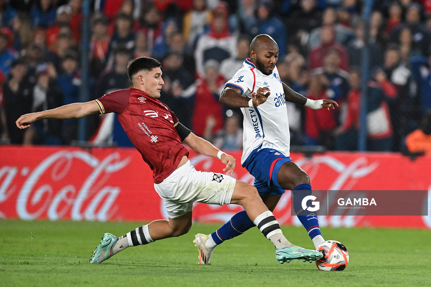 Diego Herazo, de Nacional. Torneo Apertura – Liga AUF uruguaya 2025. Estadio Gran Parque Central.