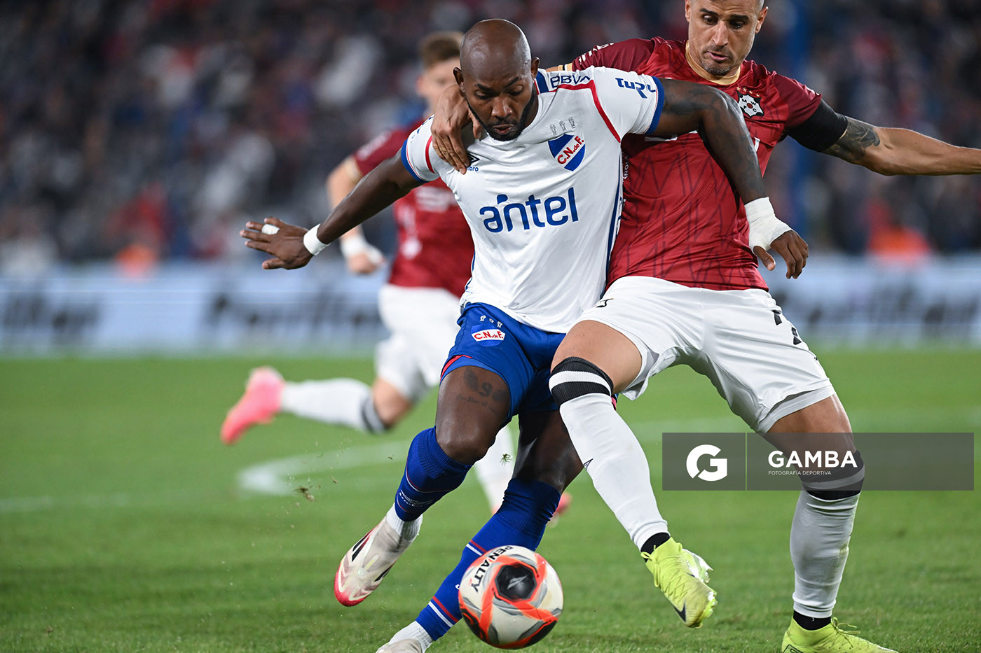 Diego Herazo, de Nacional. Torneo Apertura – Liga AUF uruguaya 2025. Estadio Gran Parque Central.