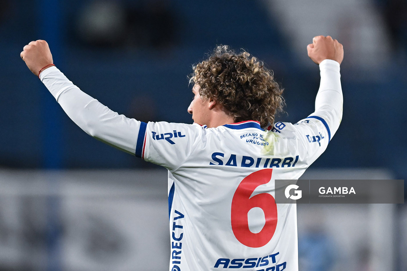 Luciano Boggio, de Nacional. Torneo Apertura – Liga AUF uruguaya 2025. Estadio Gran Parque Central.