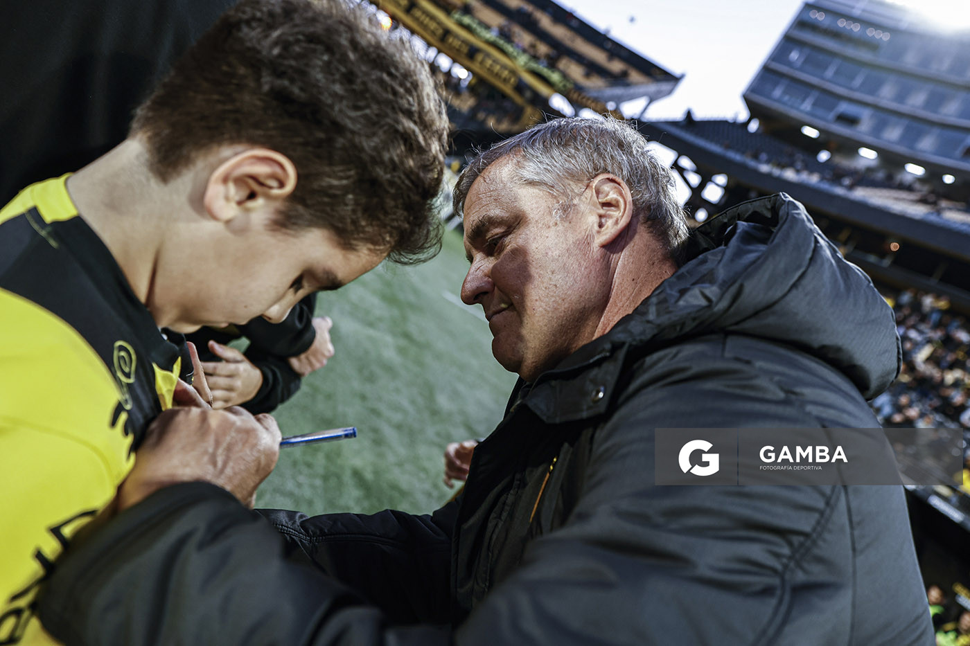 Diego Aguirre, director técnico de Peñarol. Torneo Apertura. Estadio Campeón del Siglo.