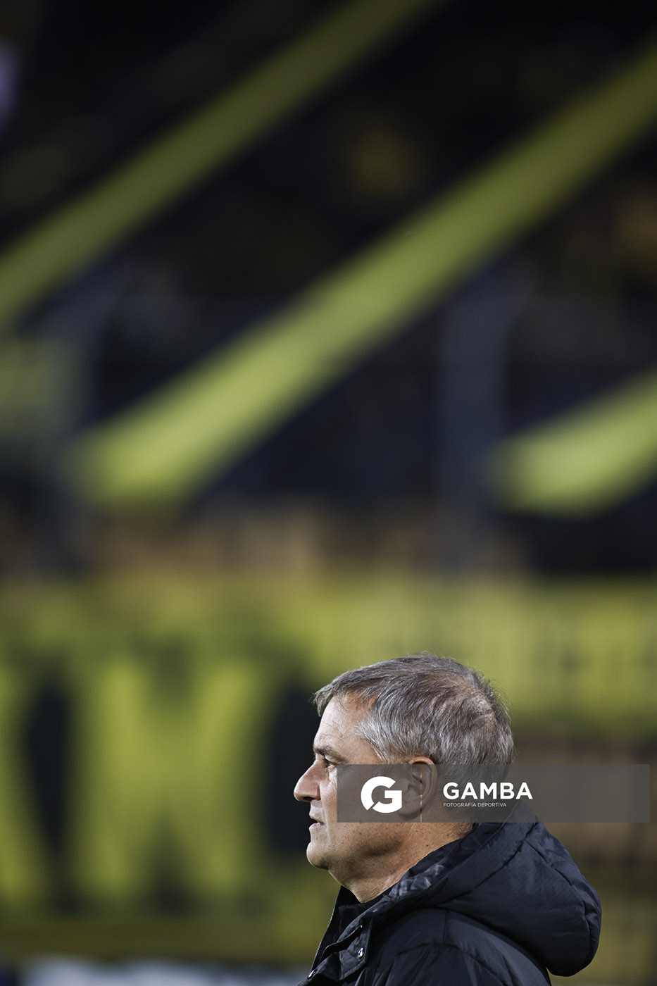 Diego Aguirre, director técnico de Peñarol. Torneo Apertura. Estadio Campeón del Siglo.