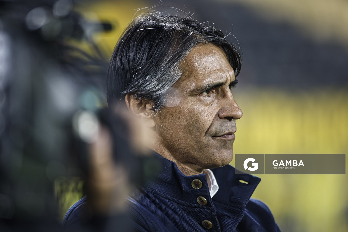 Tabaré Silva, director técnico de Cerro. Torneo Apertura. Estadio Campeón del Siglo.