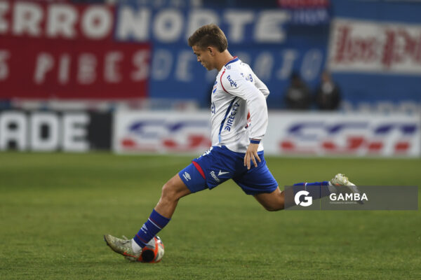 Jeremía Recoba, de Nacional, Torneo Apertura. Estadio Gran Parque Central.