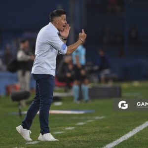 Pablo Peirano, director técnico de Nacional, Torneo Apertura. Estadio Gran Parque Central.