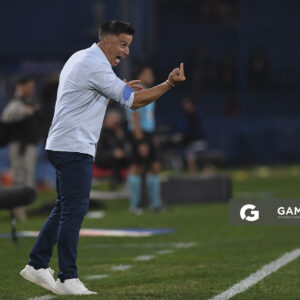 Pablo Peirano, director técnico de Nacional, Torneo Apertura. Estadio Gran Parque Central.