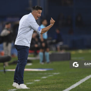 Pablo Peirano, director técnico de Nacional, Torneo Apertura. Estadio Gran Parque Central.