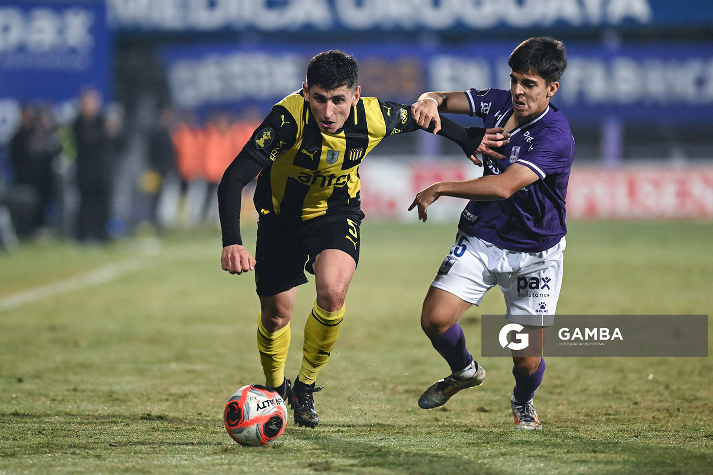 Ignacio Sosa, de Peñarol. Torneo Apertura – Liga AUF uruguaya 2025. Estadio Luis Franzini.