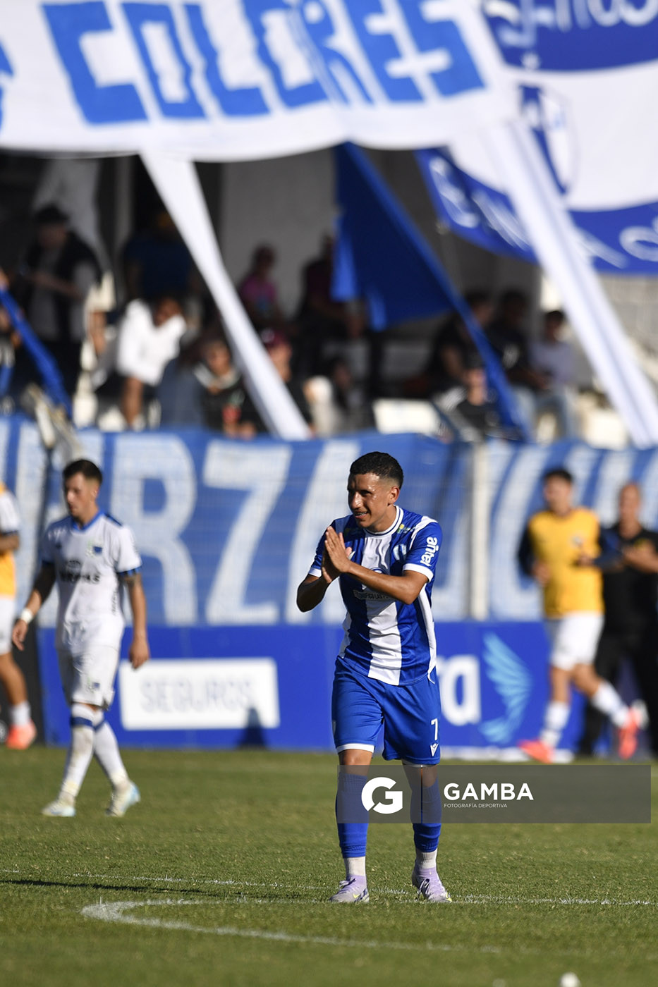 Bruno Larregui, de Juventud. Torneo Apertura. Estadio Artigas.