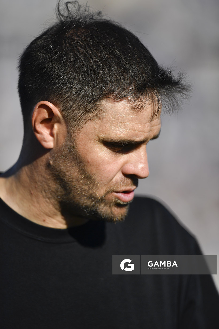 Joaquín Papa, director técnico de Liverpool. Torneo Apertura. Estadio Artigas.