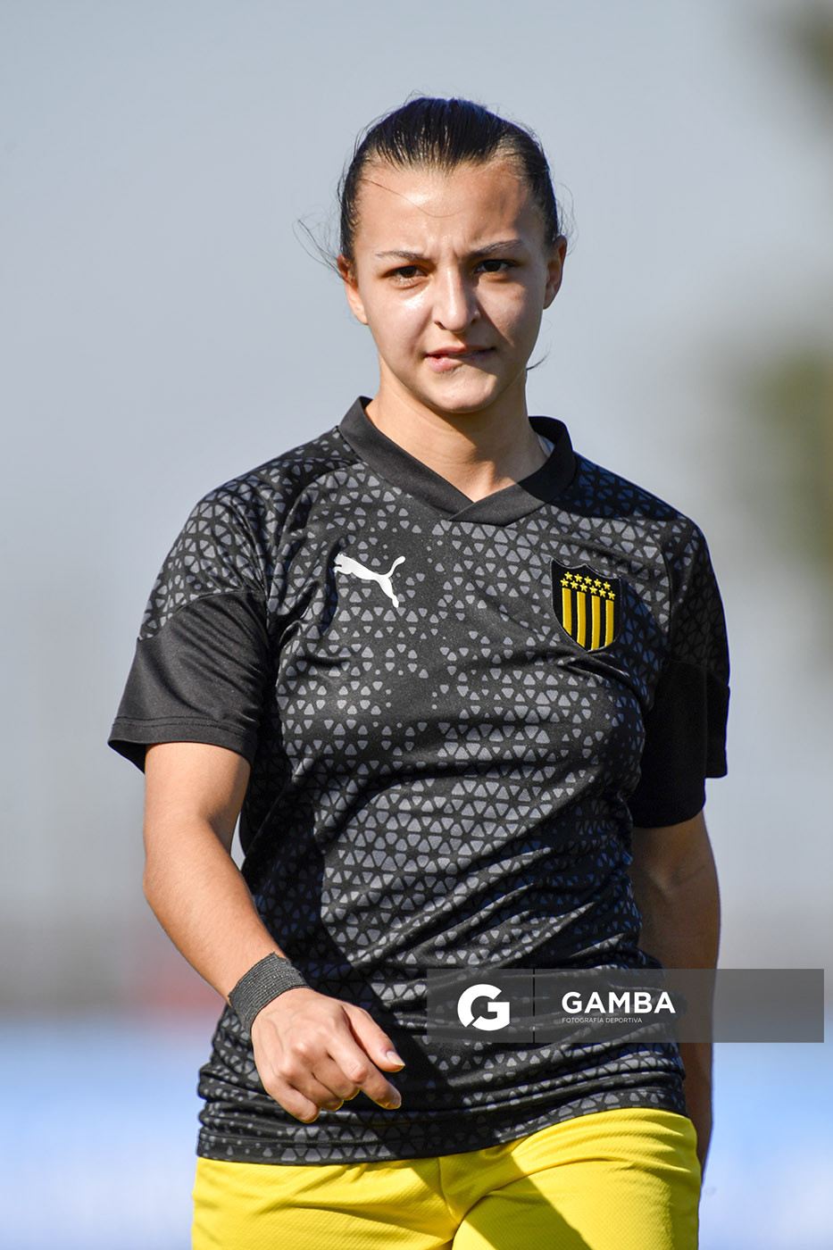 Guillermina Basso, de Peñarol. Campeonato Uruguayo de Fútbol Femenino. Complejo Rentistas.