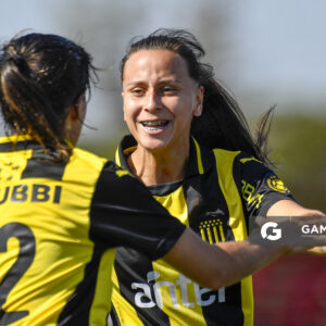 Tatiana Martínez, de Peñarol. Campeonato Uruguayo de Fútbol Femenino. Complejo Rentistas.