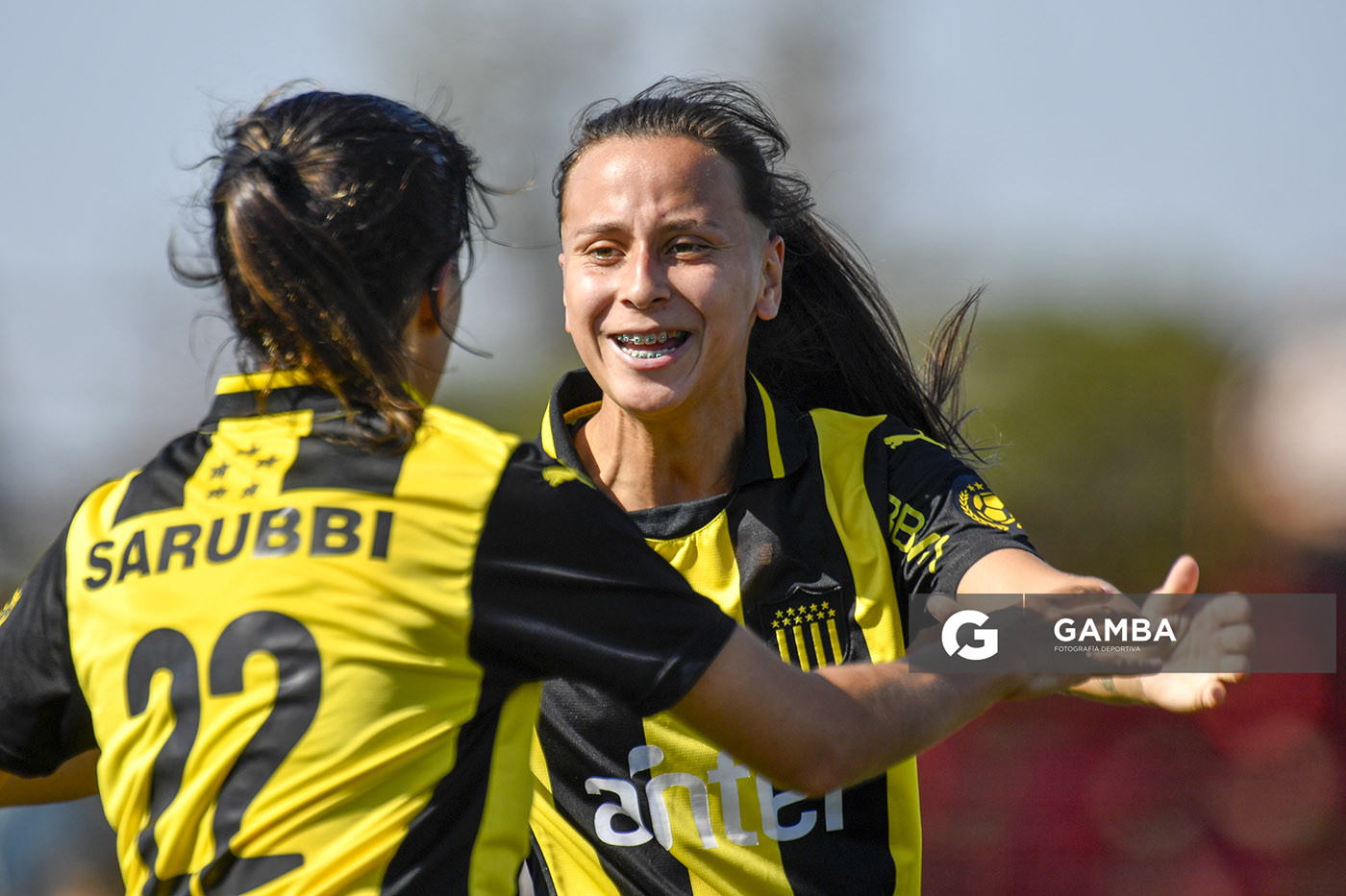 Tatiana Martínez, de Peñarol. Campeonato Uruguayo de Fútbol Femenino. Complejo Rentistas.