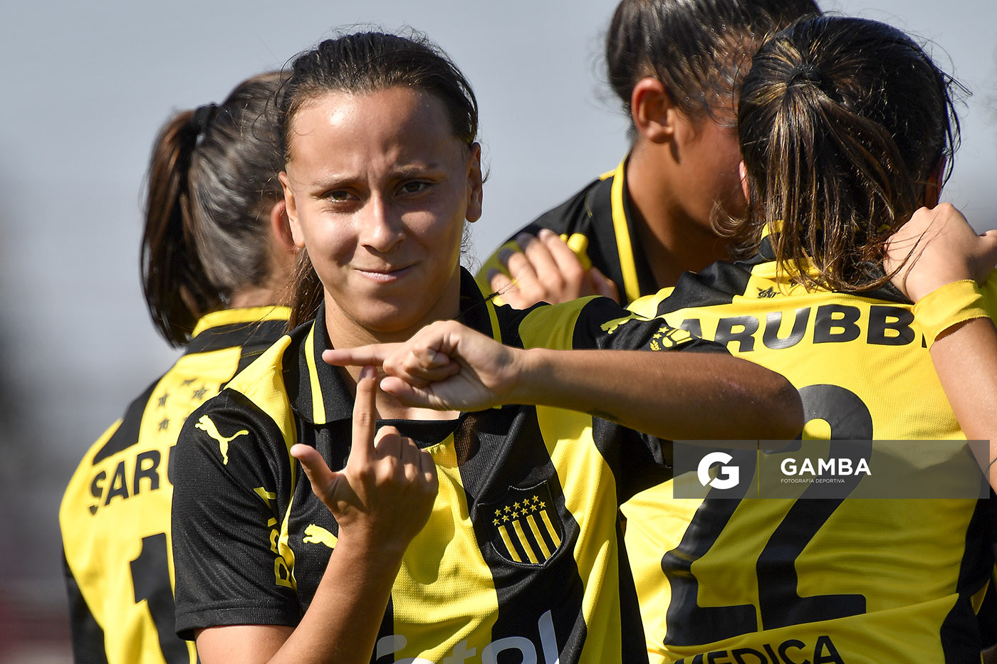 Tatiana Martínez, de Peñarol. Campeonato Uruguayo de Fútbol Femenino. Complejo Rentistas.
