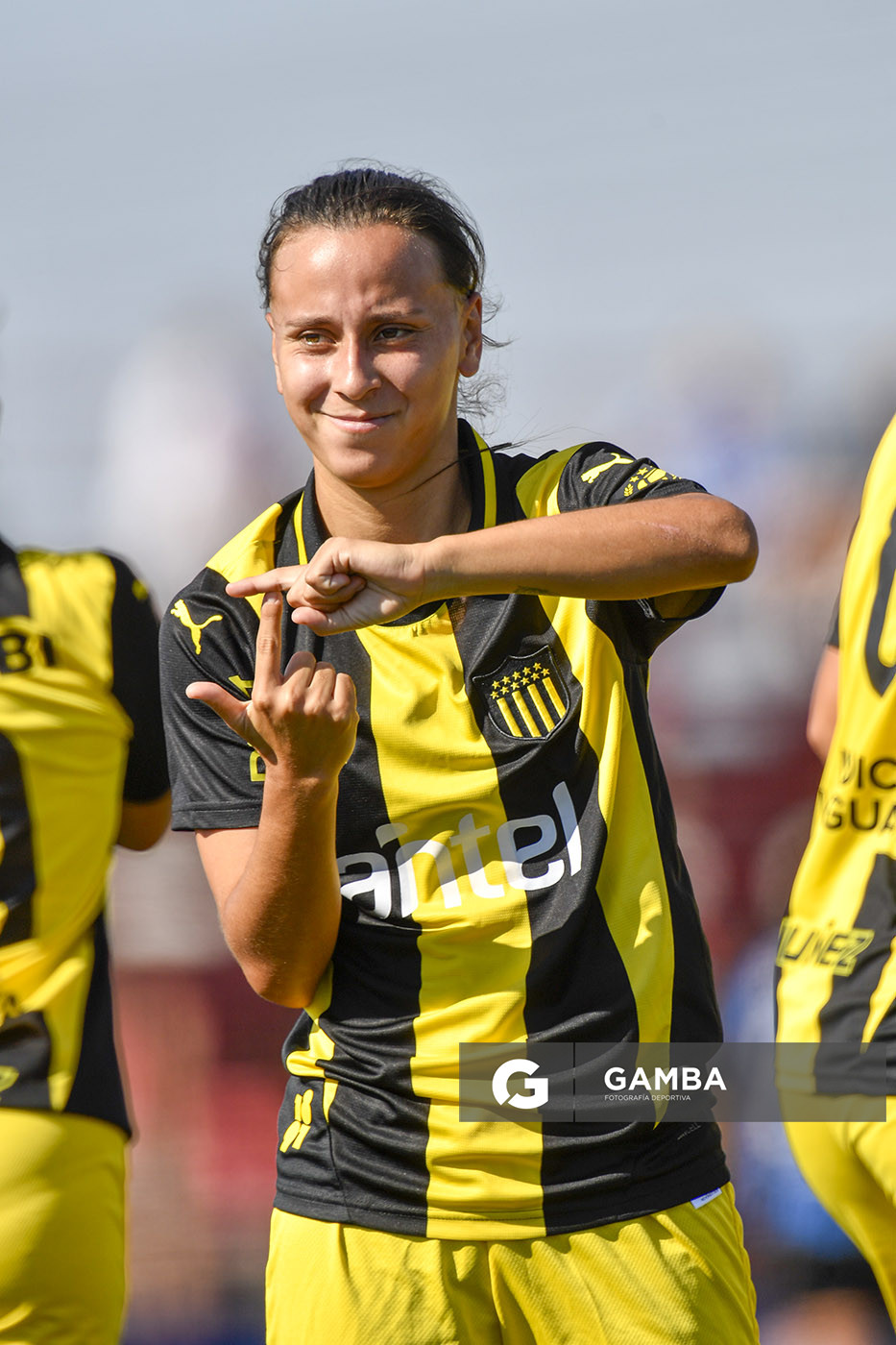 Tatiana Martínez, de Peñarol. Campeonato Uruguayo de Fútbol Femenino. Complejo Rentistas.