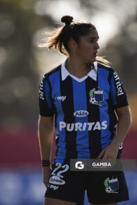 Julieta Lados, de Liverpool. Campeonato Uruguayo de Fútbol Femenino. Complejo Rentistas.