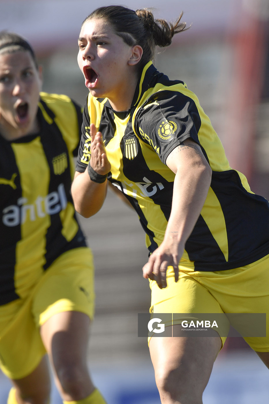 Allegra Rodríguez, de Peñarol. Campeonato Uruguayo de Fútbol Femenino. Complejo Rentistas.