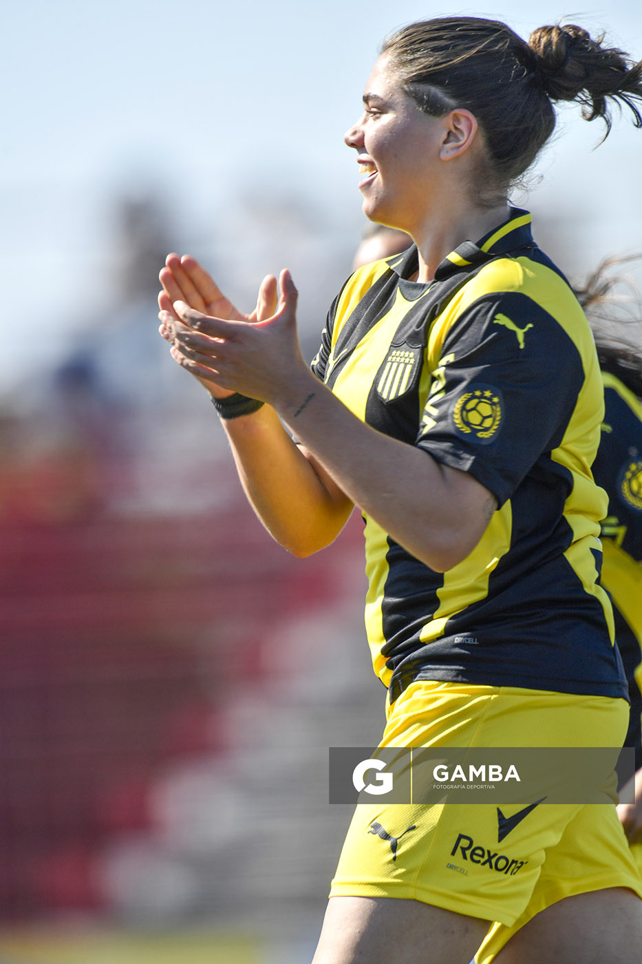 Allegra Rodríguez, de Peñarol. Campeonato Uruguayo de Fútbol Femenino. Complejo Rentistas.