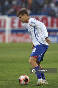 Jeremía Recoba, de Nacional. Torneo Apertura. Estadio Gran Parque Central.